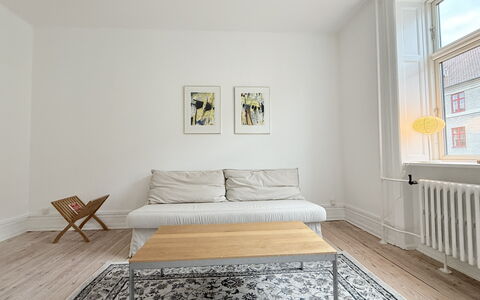 Østerbro - 4 People - 1br - Close To Nordhavn: Stue