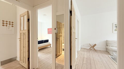 Østerbro - 4 People - 1br - Close To Nordhavn: Stue