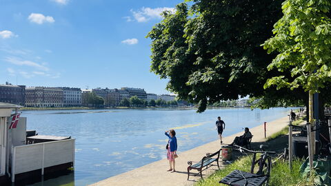 Nørrebro At The Lakes: Udendørs