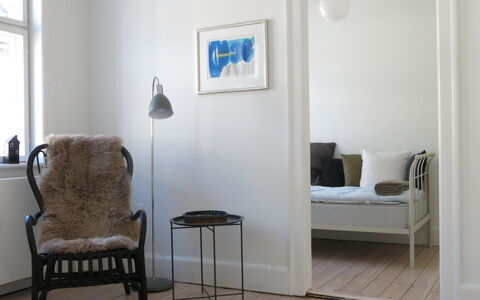 Center - Studio - Close To The King: soveværelse, Stue