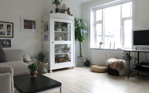 Østerbro - 2 Bedrooms: Stue