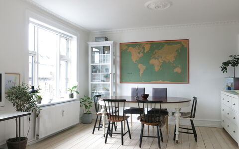 Østerbro - 2 Bedrooms: Frokostlokale
