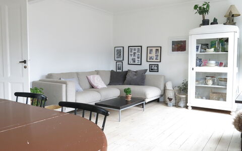 Østerbro - 2 Bedrooms: Stue