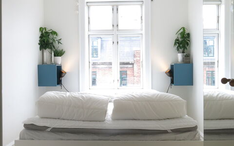 Østerbro - 2 Bedrooms: soveværelse