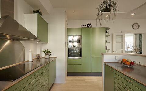 Frederiksberg - 2 Bedrooms: Køkken