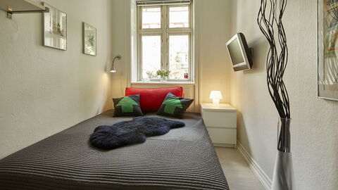 Frederiksberg - 2 Bedrooms: soveværelse