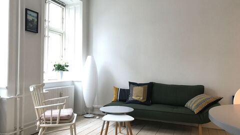 Vesterbro - 2 Bedrooms - Close Tivoli: Stue