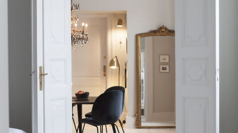 Luxury Apartment In The Heart Of Copenhagen: soveværelse