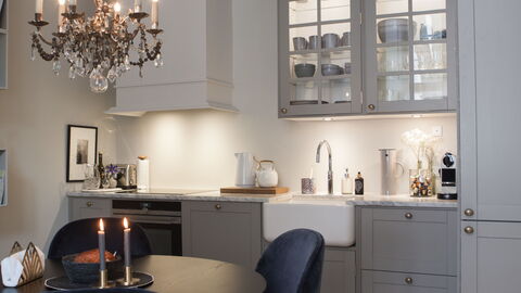 Luxury Apartment In The Heart Of Copenhagen: Frokostlokale, Køkken