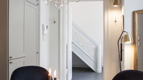 Luxury Apartment In The Heart Of Copenhagen: Frokostlokale, Køkken