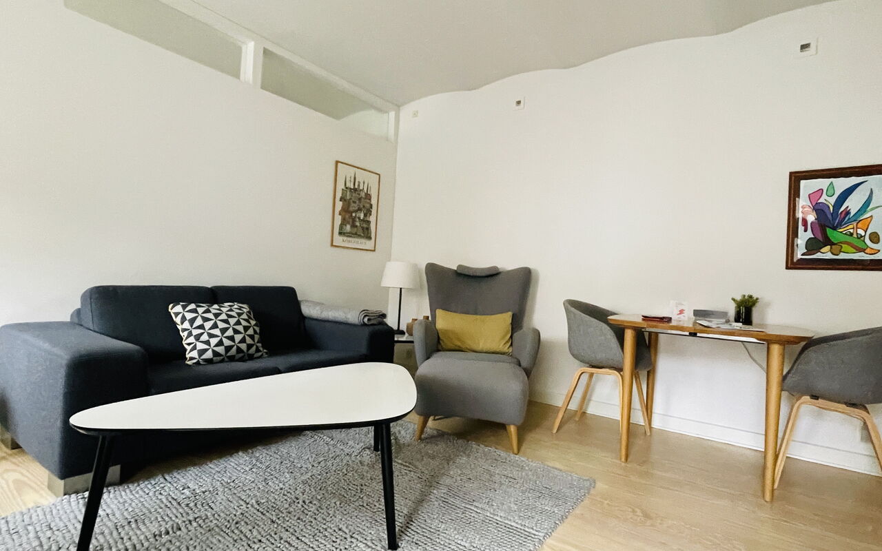 Center - Close To Nyhavn - 2 People: Frokostlokale, Køkken, Stue