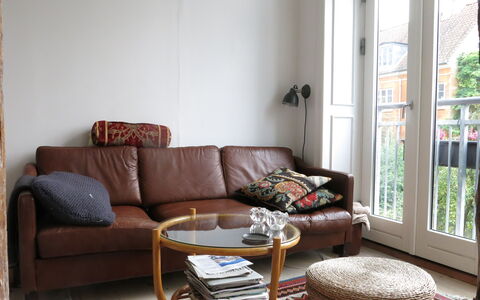 Christianshavn - Studio - Space For 2: Frokostlokale, Køkken, soveværelse, Stue