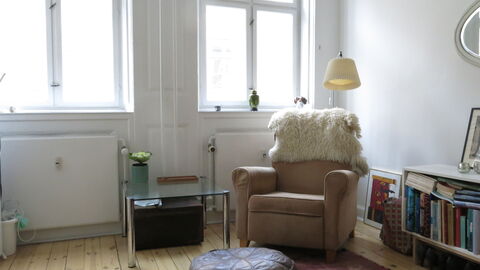 Christianshavn - Studio - Space For 2: Frokostlokale, Køkken, soveværelse, Stue
