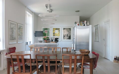 Copenhagen Lakes - 2 Bedrooms: Frokostlokale, Køkken