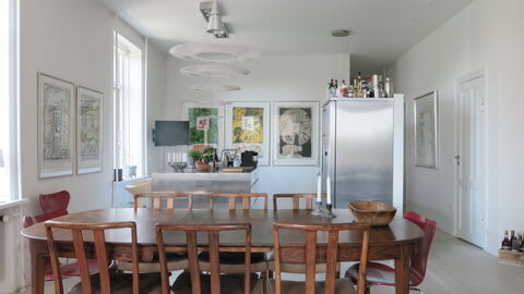 Copenhagen Lakes - 2 Bedrooms: Frokostlokale, Køkken
