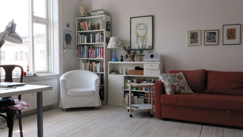 Østerbro - 1 Bedroom Apartment: Stue