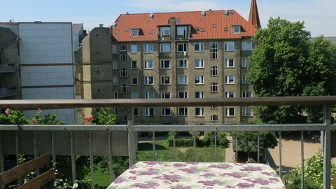 Østerbro - 1 Bedroom Apartment: Altan / terrasse / gårdhave, Udendørs, Udvendige