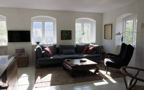 Christianshavn - 4 People: Frokostlokale, Køkken, Stue