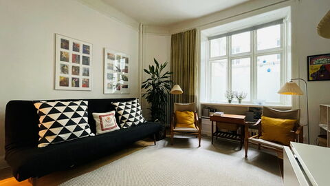 Østerbro - 1 Bedroom Apartment: Stue