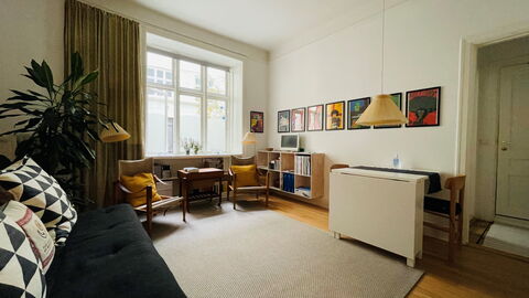 Østerbro - 1 Bedroom Apartment: Stue
