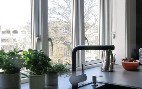 Frederiksberg - 3 Bedrooms - Space For 5: Frokostlokale, Køkken