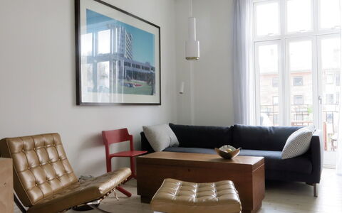 Frederiksberg - 3 Bedrooms - Space For 5: Stue