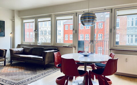 Adelgade - Close To The Royal Palace: Frokostlokale, Køkken, Stue