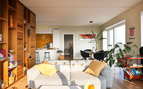 Amager - Close to Beach - Metro - 2 Bedroom: Stue