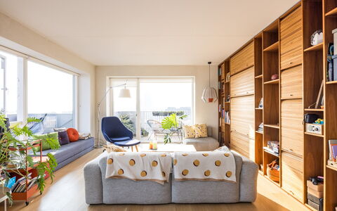 Amager - Close to Beach - Metro - 2 Bedroom: Stue
