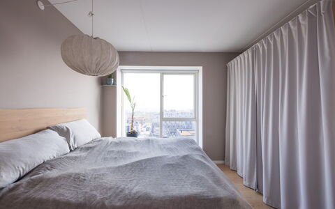 Amager - Close to Beach - Metro - 2 Bedroom: soveværelse