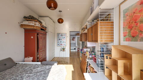 Amager - Close to Beach - Metro - 2 Bedroom: soveværelse