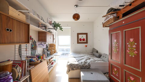 Amager - Close to Beach - Metro - 2 Bedroom: soveværelse