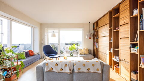 Amager - Close to Beach - Metro - 2 Bedroom: Stue