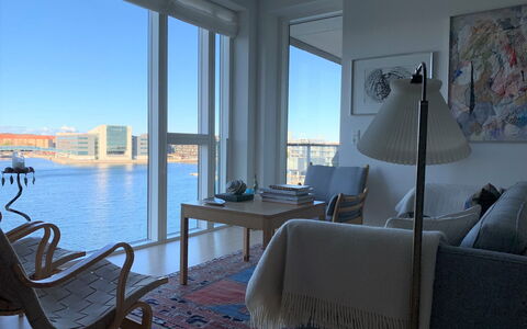 Superview - Sydhavnen -2 Bedrooms - 2 People: Stue