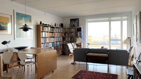 Superview - Sydhavnen -2 Bedrooms - 2 People: Frokostlokale, Køkken, Stue
