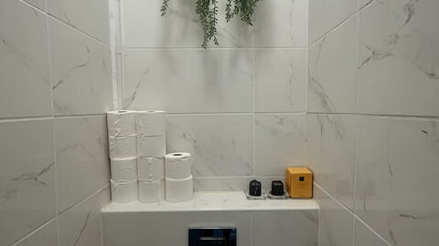 Østerbro-1 Bedroom-2 People-close To Metro: Badeværelse