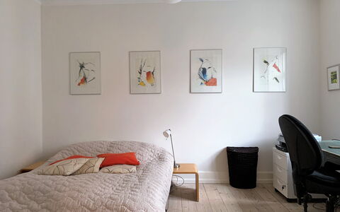 Østerbro - 2 Bedrooms - 4 People: soveværelse