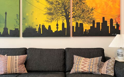 Østerbro - 2 Bedrooms - 4 People: Stue