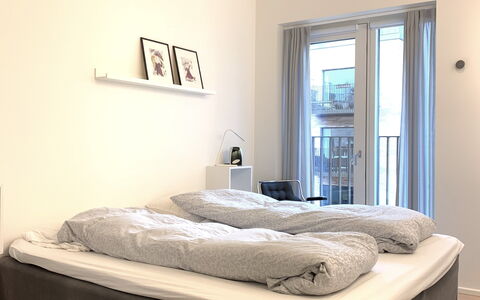 Frederiksberg - Carlsberg City - 2 Bedrooms: soveværelse