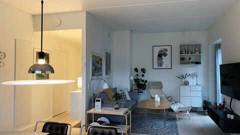 Frederiksberg - Carlsberg City - 2 Bedrooms: Frokostlokale, Stue