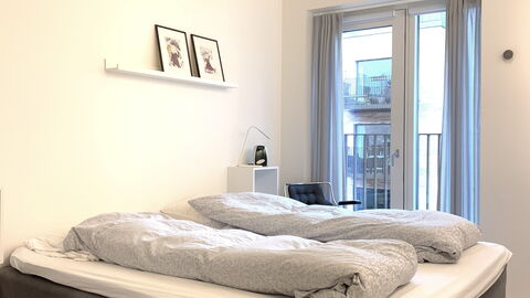 Frederiksberg - Carlsberg City - 2 Bedrooms: soveværelse