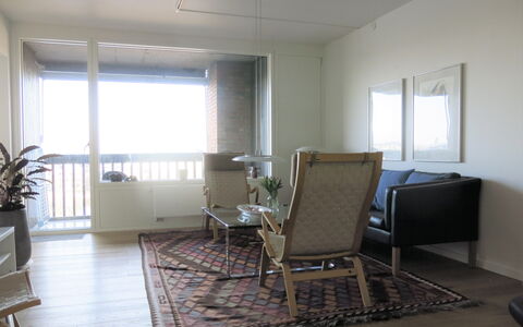 Vesterbro - Center -lakes - 2 Bedrooms: Stue