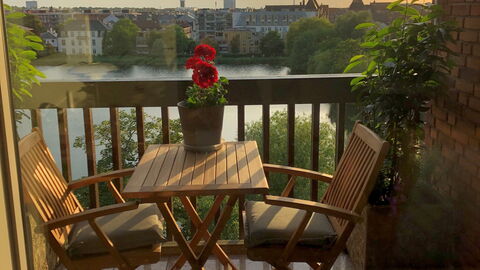Vesterbro - Center -lakes - 2 Bedrooms: Altan / terrasse / gårdhave, Udendørs
