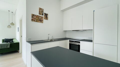 2 Bedrooms - 5 People - Close To Metro: Frokostlokale, Køkken, Stue