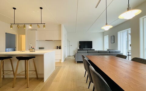 Nordhavn - Habour - 3 Bedrooms - 5 People: Frokostlokale, Køkken, Stue