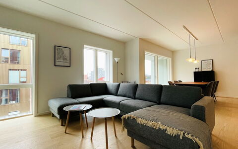 Nordhavn - Habour - 3 Bedrooms - 5 People: Frokostlokale, Stue