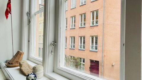 Close To Tivoli - 1 Bedroom - 4 People: Stue, Udendørs