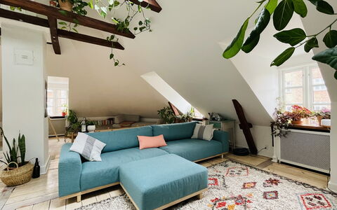 Amager - 4 Bedrooms - 6 People - Close To Metro: Frokostlokale, Køkken, Stue