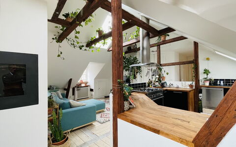 Amager - 4 Bedrooms - 6 People - Close To Metro: Frokostlokale, Køkken, Stue