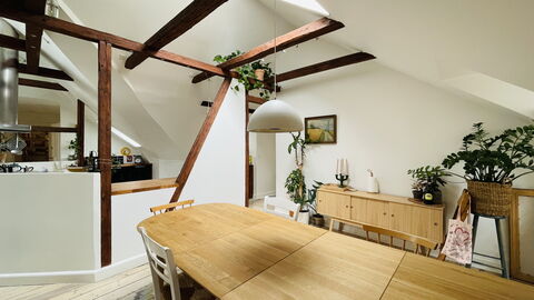 Amager - 4 Bedrooms - 6 People - Close To Metro: Frokostlokale, Køkken, Stue